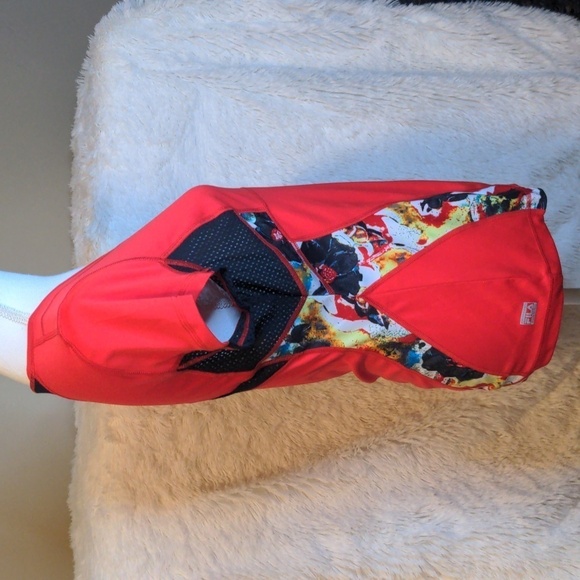 FILA SPORT Fitted Athletic Dry Fit Biking Running Shirt Sz M - Picture 4 of 11